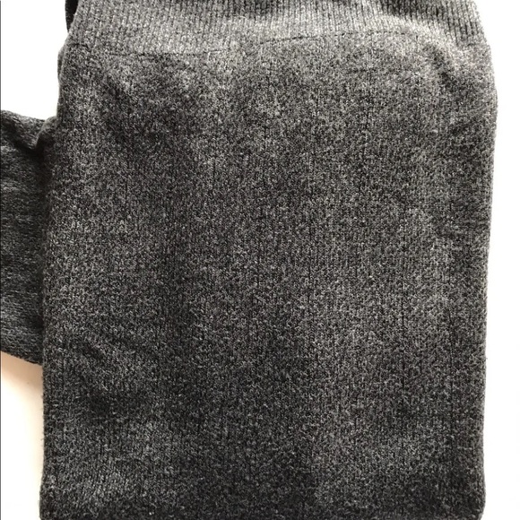 Dockers Men Sweater Long Sleeve Buttons Large Long Sleeve Gray Layering Polo - Picture 9 of 9